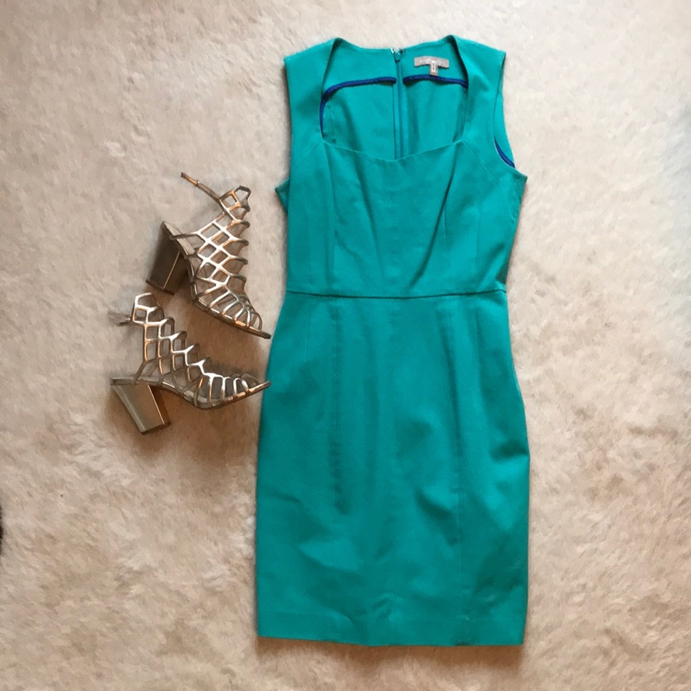 Banana Republic Fitted Knee-Length Dress